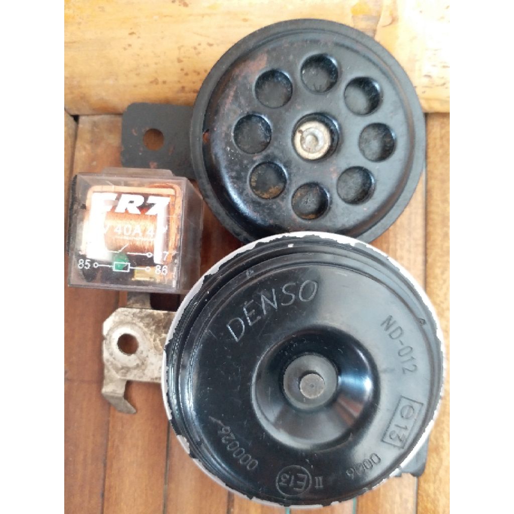 Klakson Denso Free Relay