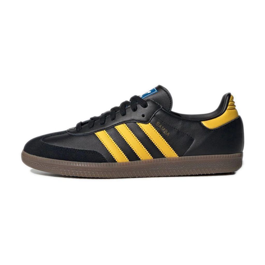 Adidas Samba OG Black Yellow, Sepatu Adidas, Adidas Original
