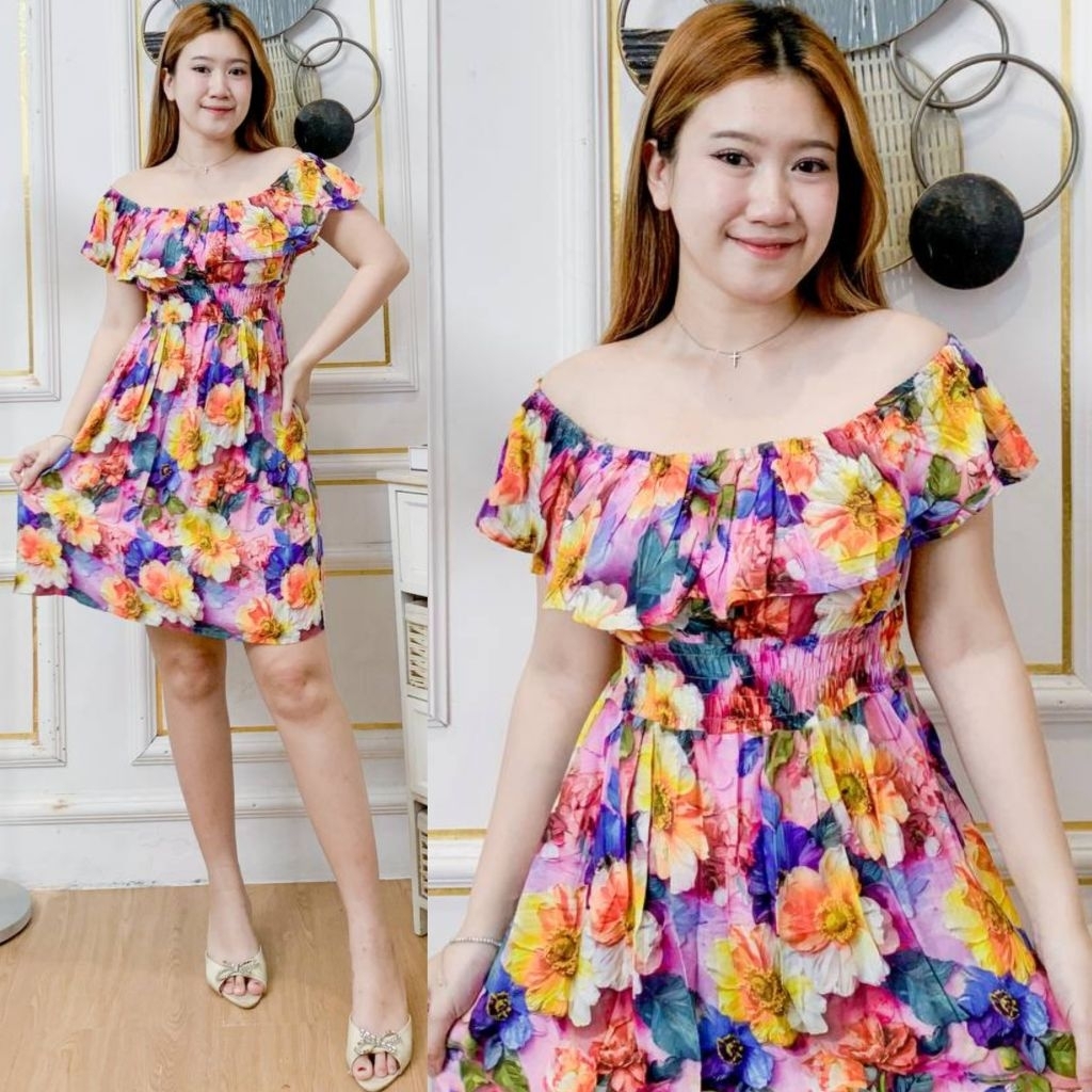 daster bali pendek jumbo nora ld 120