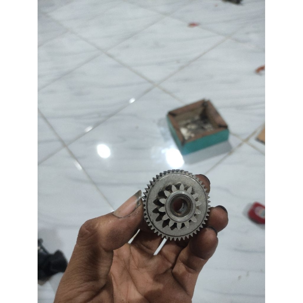 gigi kecil penghantar stater fizr original