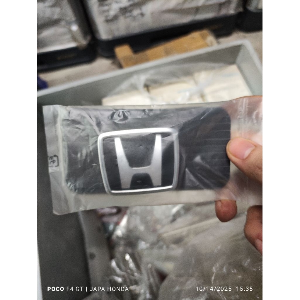 EMBLEM Logo setir H honda ACCORD MAESTRO SM4 ORIGINAL HONDA 78531 SM4 G00