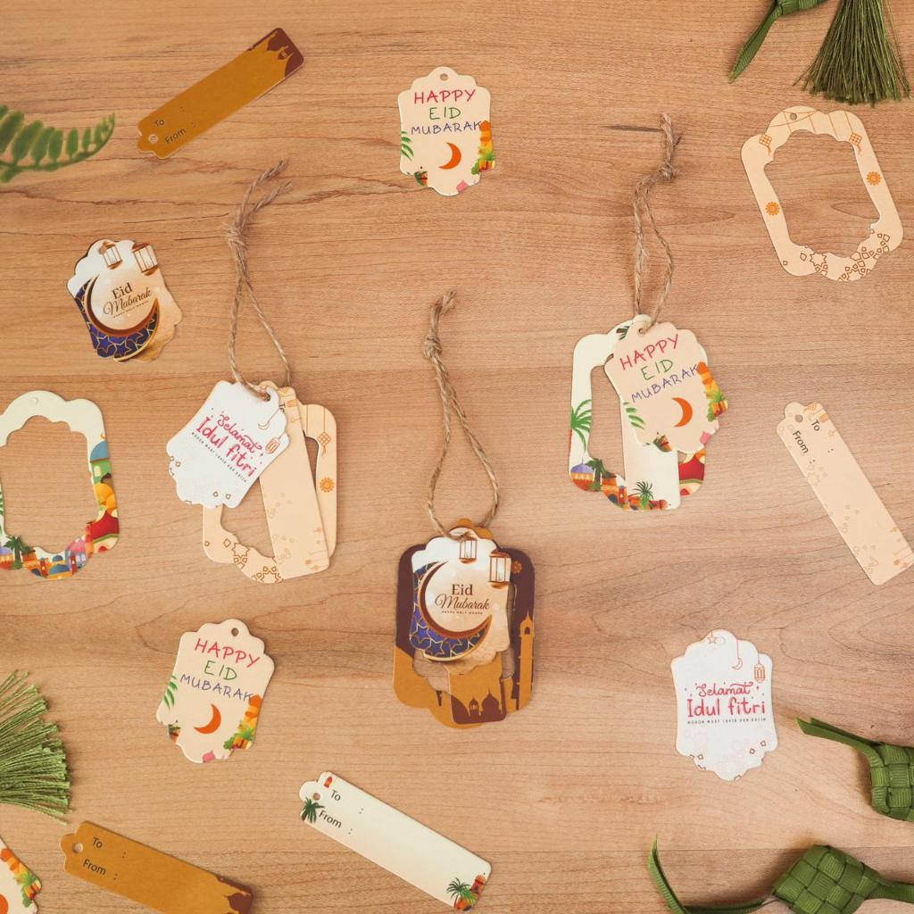 HANG TAG LEBARAN IDUL FITRI 2026 / HANG TAG LEBARAN DENGAN MOTIF BAGUS DAN UNIK.