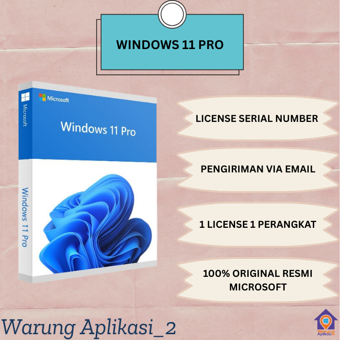 Windows 11 Pro Key Lisensi Original