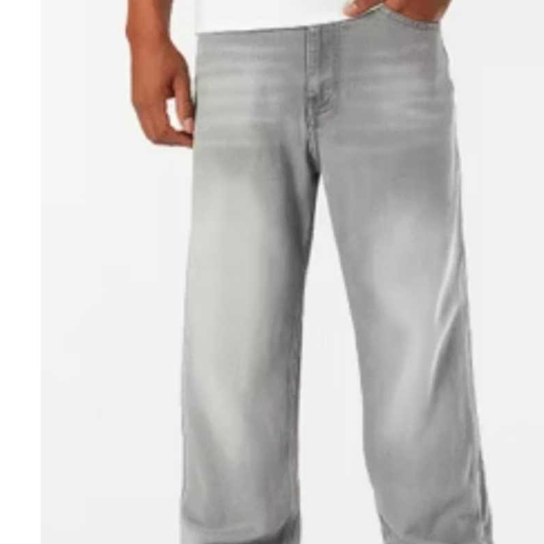 Celana Jeans Pria Baggy Loose Fit Celana Jeans Pria Washed Loose Pants Celana Baggy Jeans Pria