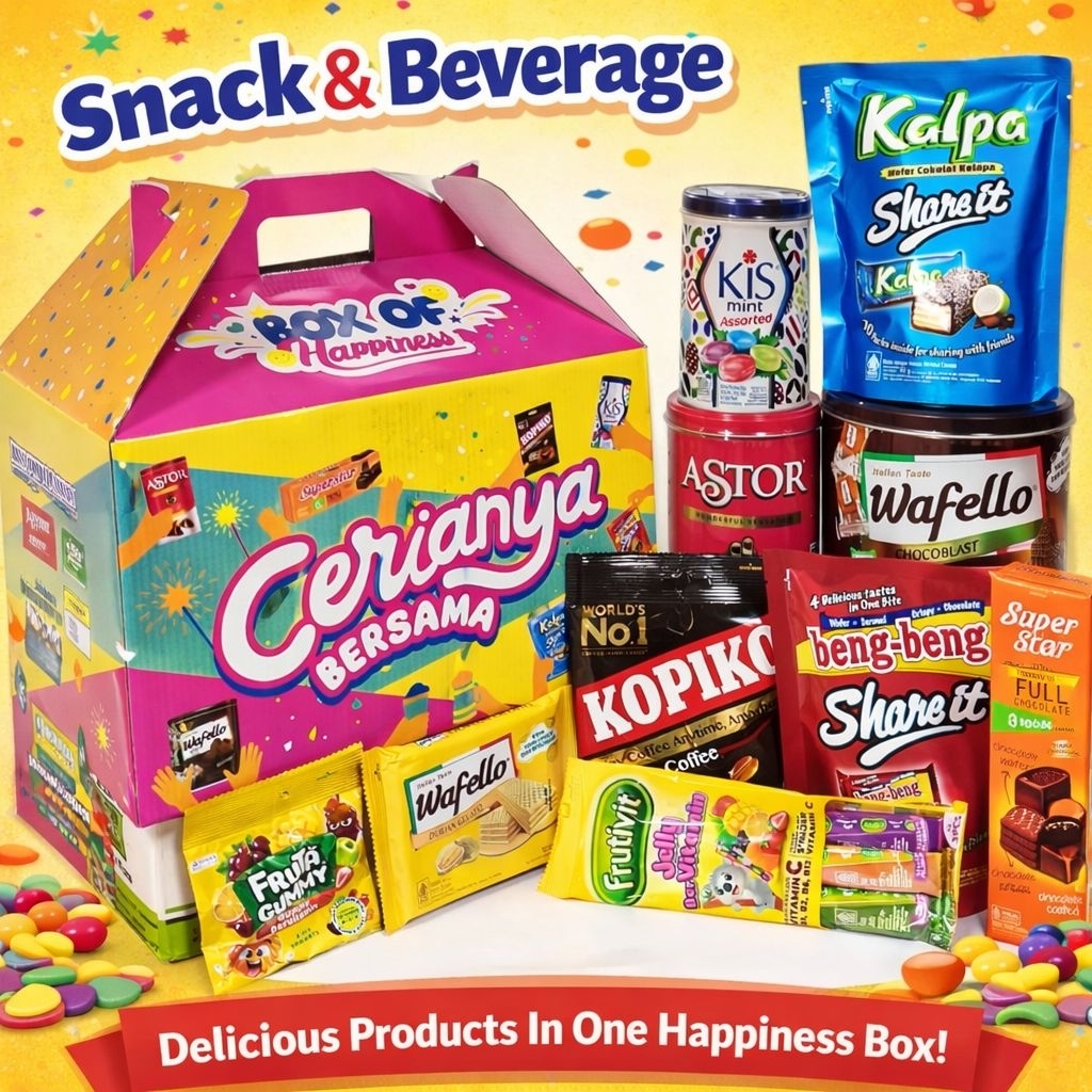 Parcel Hampers Lebaran Box Off Happines Mayora