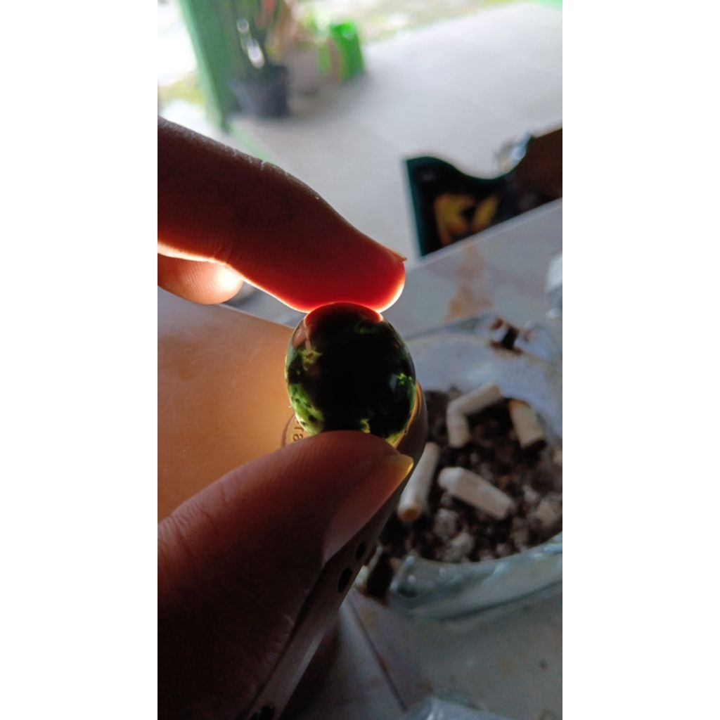 Batu akik Black jade aceh dan bacan hitam