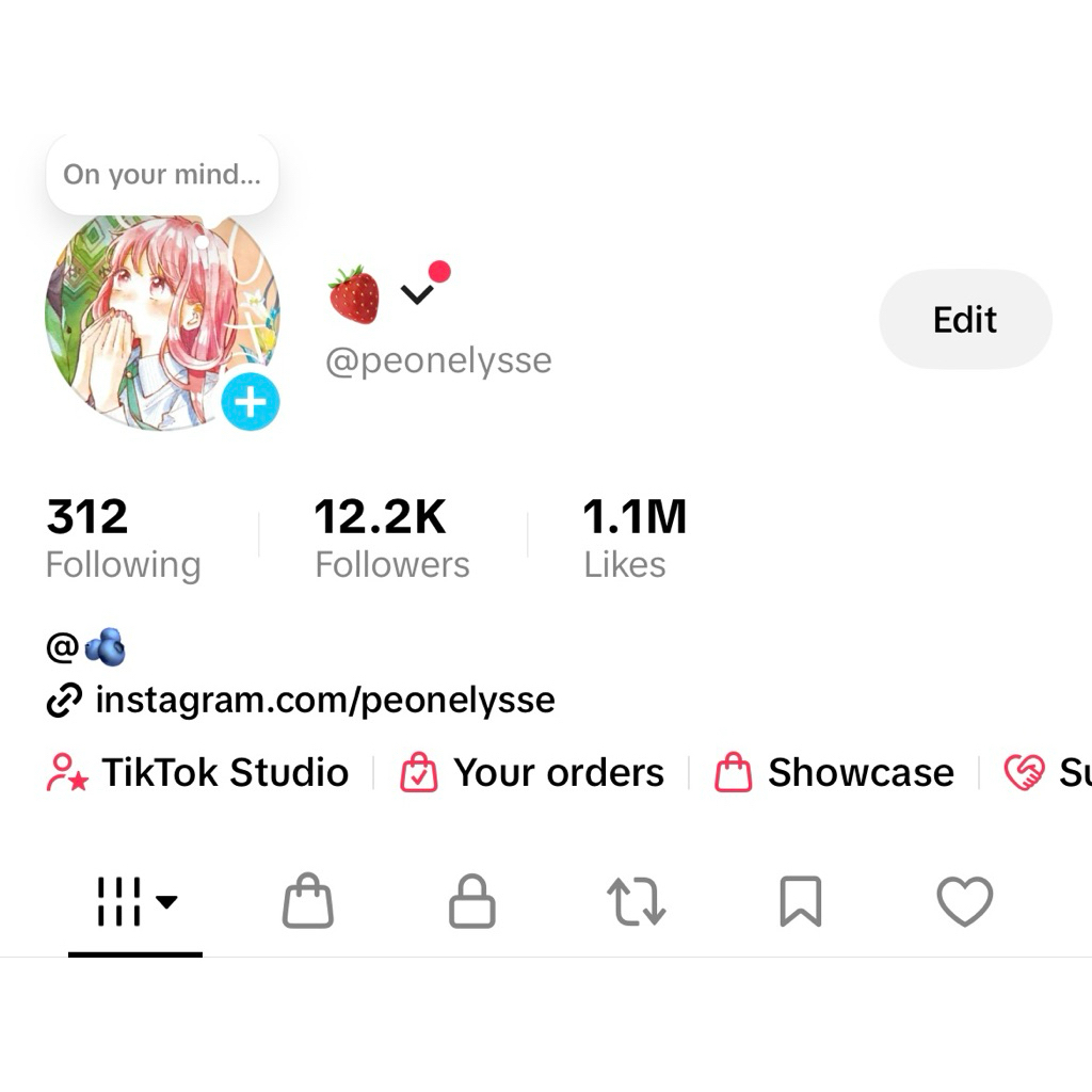 AKUN TIKTOK PREMIUM SIAP MONETIZE  12.2K Followers | 1.1M Likes Affiliate + Live + Bisa Ganti Userna