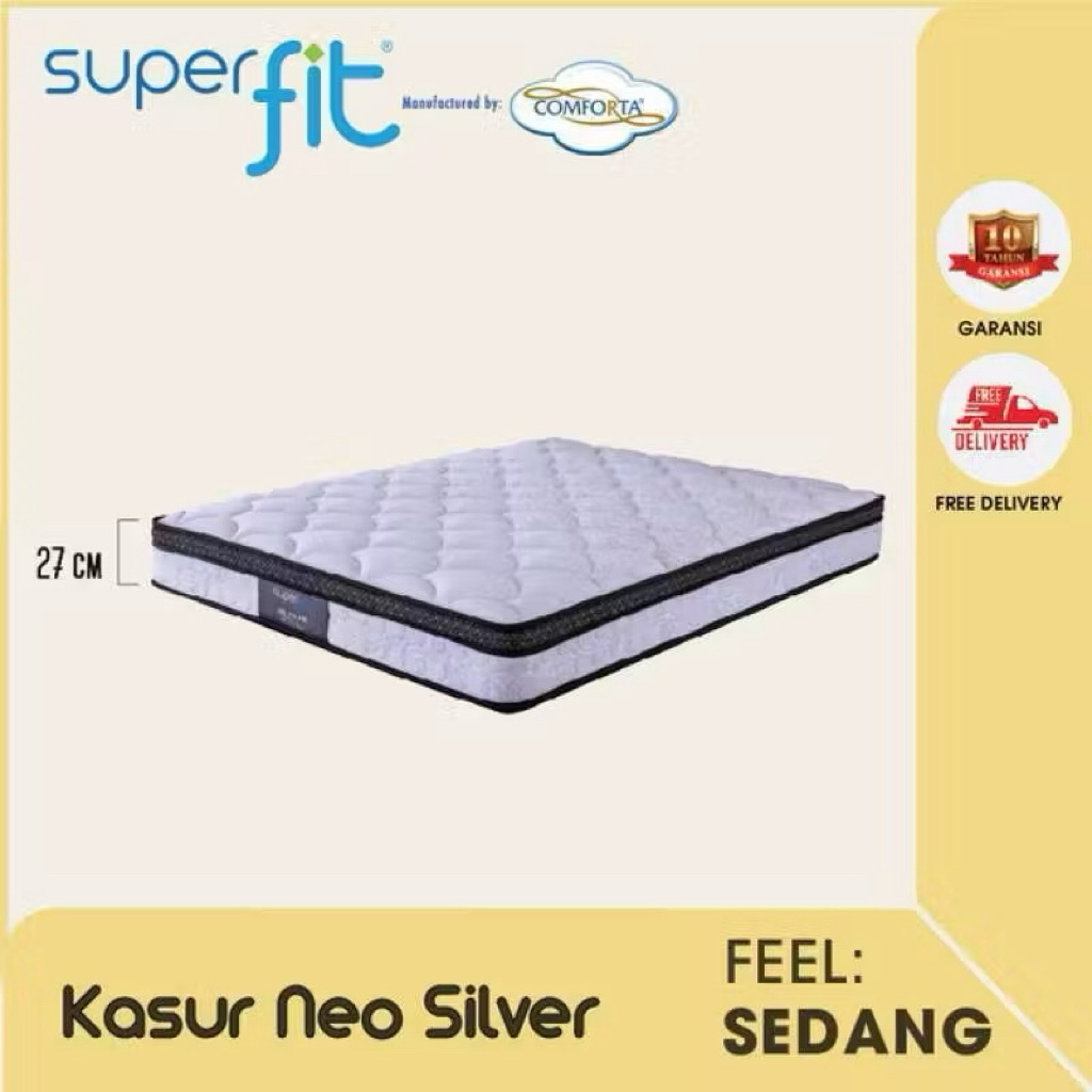 Kasur Superfit Neo Silver by Comforta