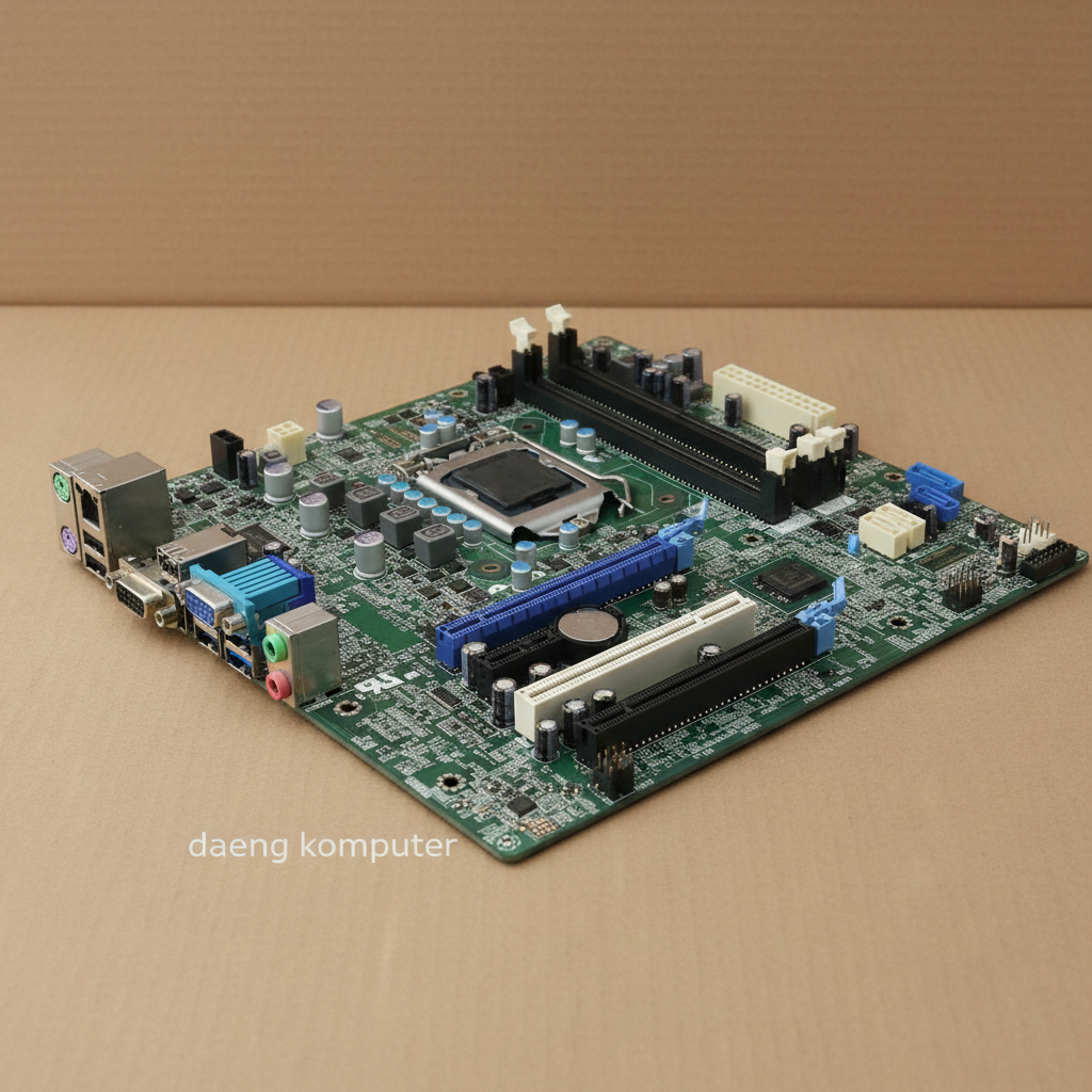 Motherboard Dell Optiplex 7010 9010 DT MT Socket 1155 4 Slot RAM Normal Garansi 1 Bulan - Daeng Komp