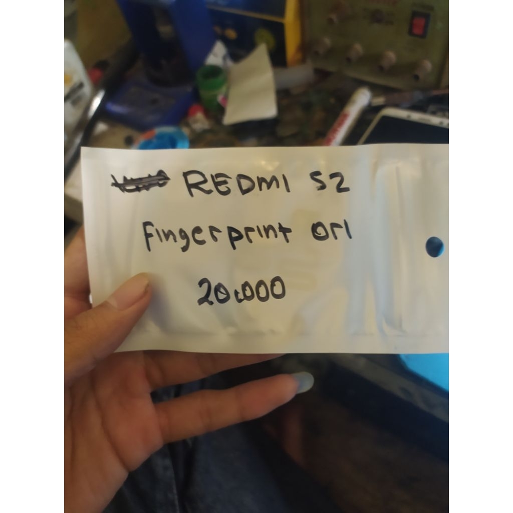 Fingerprint Redmi S2 Original Cabutan Second
