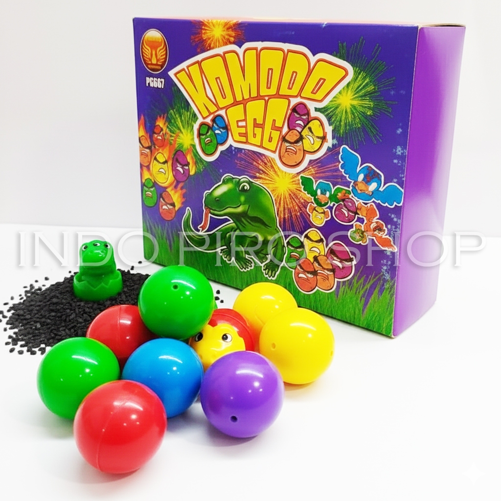 Mainan Anak Telur Komodo / Telur Dino Ecer Atau GROSIR