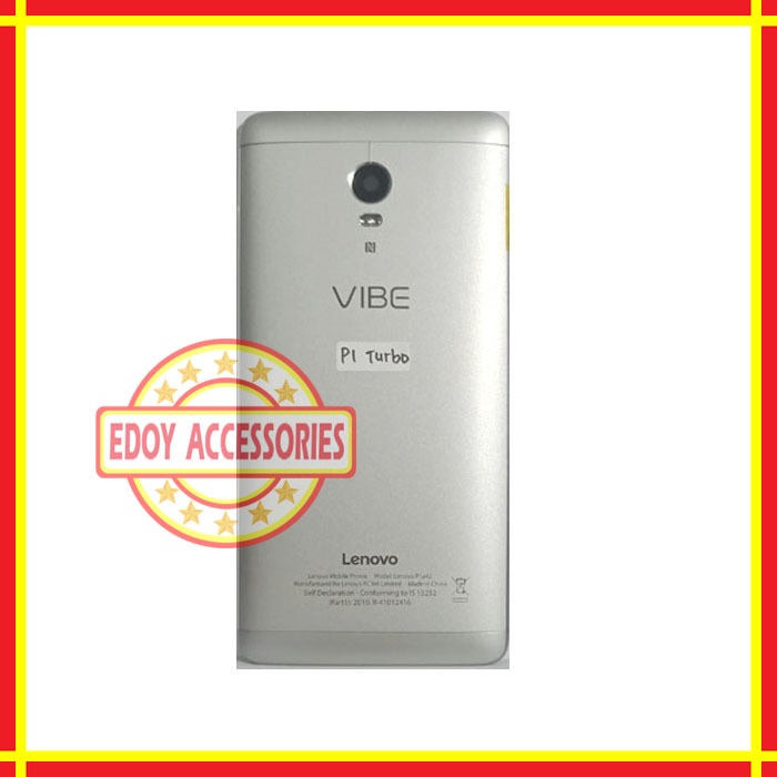 Kesing Lenovo Vibe P1 Turbo P1a42 Backdoor Casing Tutup Batre Cover Belakang New 01