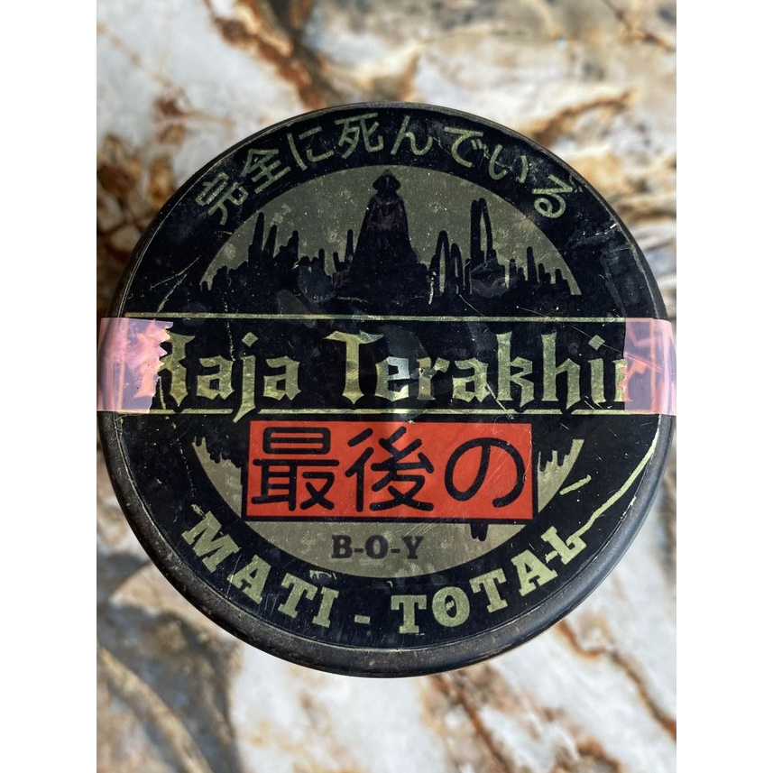 GELASAN MATOT "RAJA TERAKHIR" BY B.O.Y 6000YARD (Uk. 023)