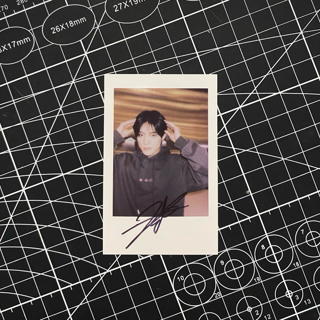 PHOTOCARD POLAROID OFFICIAL NCT DREAM LEE JENO POB KMS DREAMSCAPE