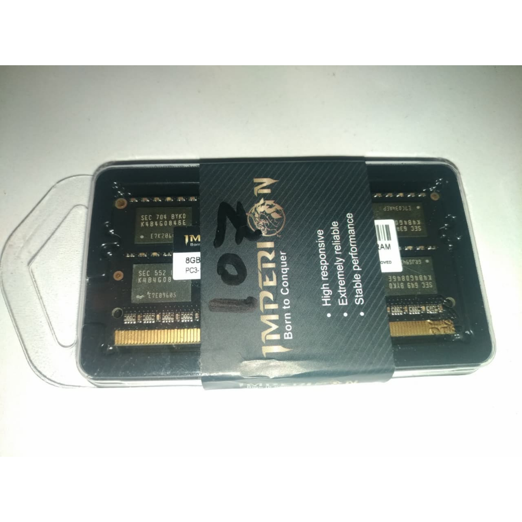 RAM LAPTOP DDR3 8GB 1333MHz 2Rx8 PC3-10600S 1.5V