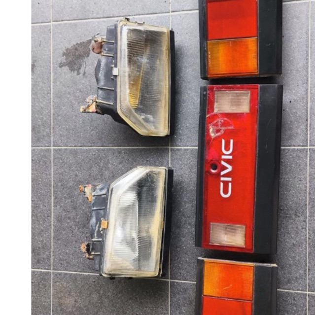 Headlamp Lampu Depan Civic Wonder SB4 83 85
