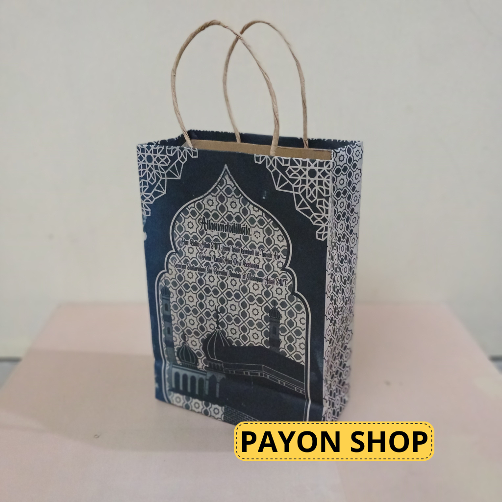 Paper bag Umroh tas kado hadiah hampers