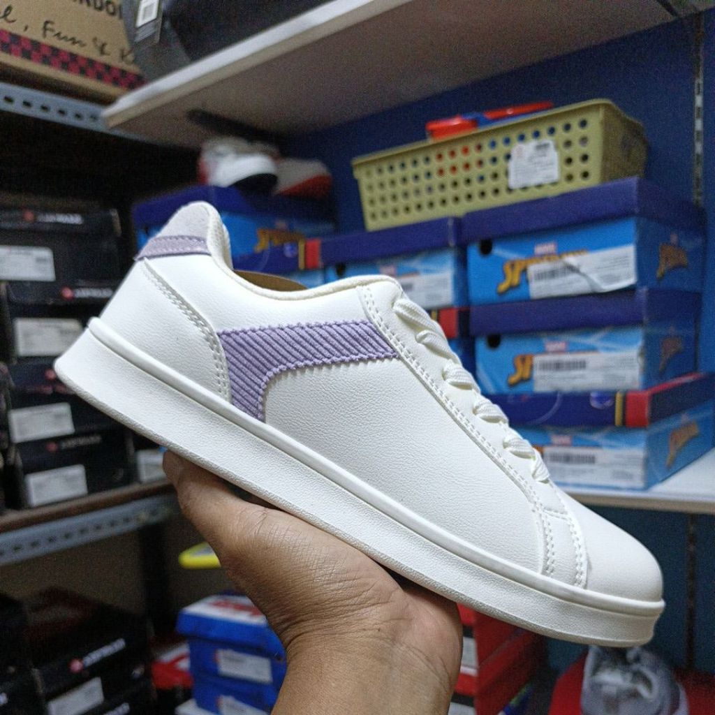 Sepatu Sneaker's Wanita Astec Luna White Original Resmi Sport Station