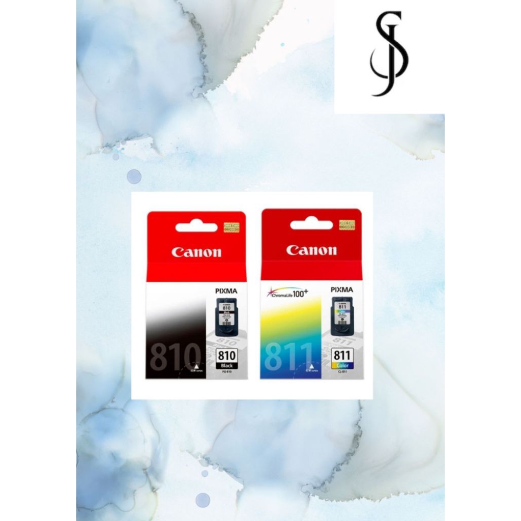 PAKET TINTA CANON 810-811 (BLACK &COLOR) ORIGINAL