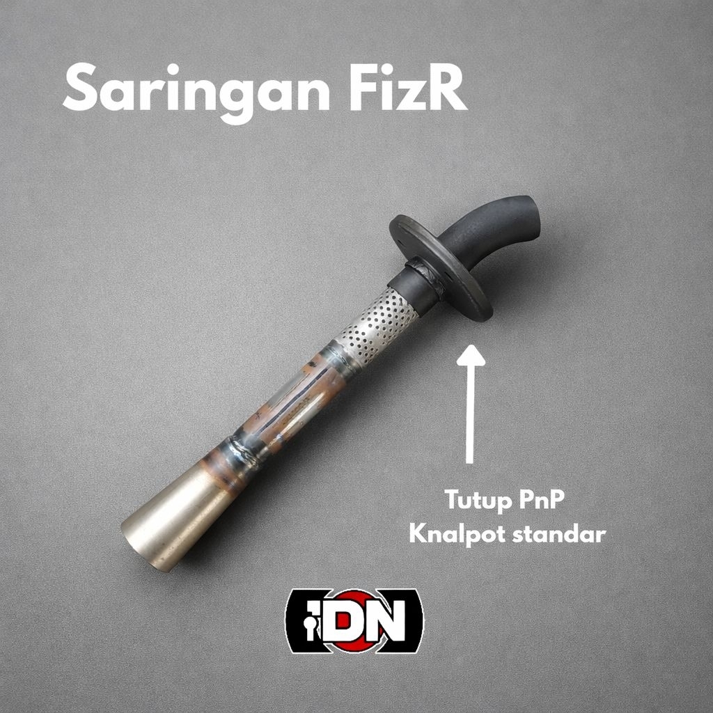 Saringan Sarang Knalpot FizR Standar Bobok Model Roadrace Moncong Bengkok Suara Mrepet