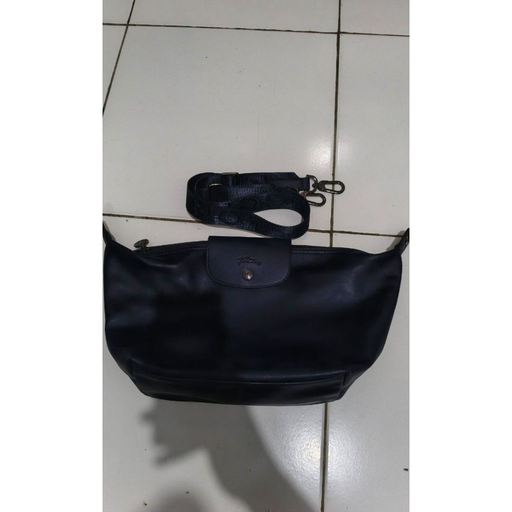 Tas Long Champ Le Pilage Navy