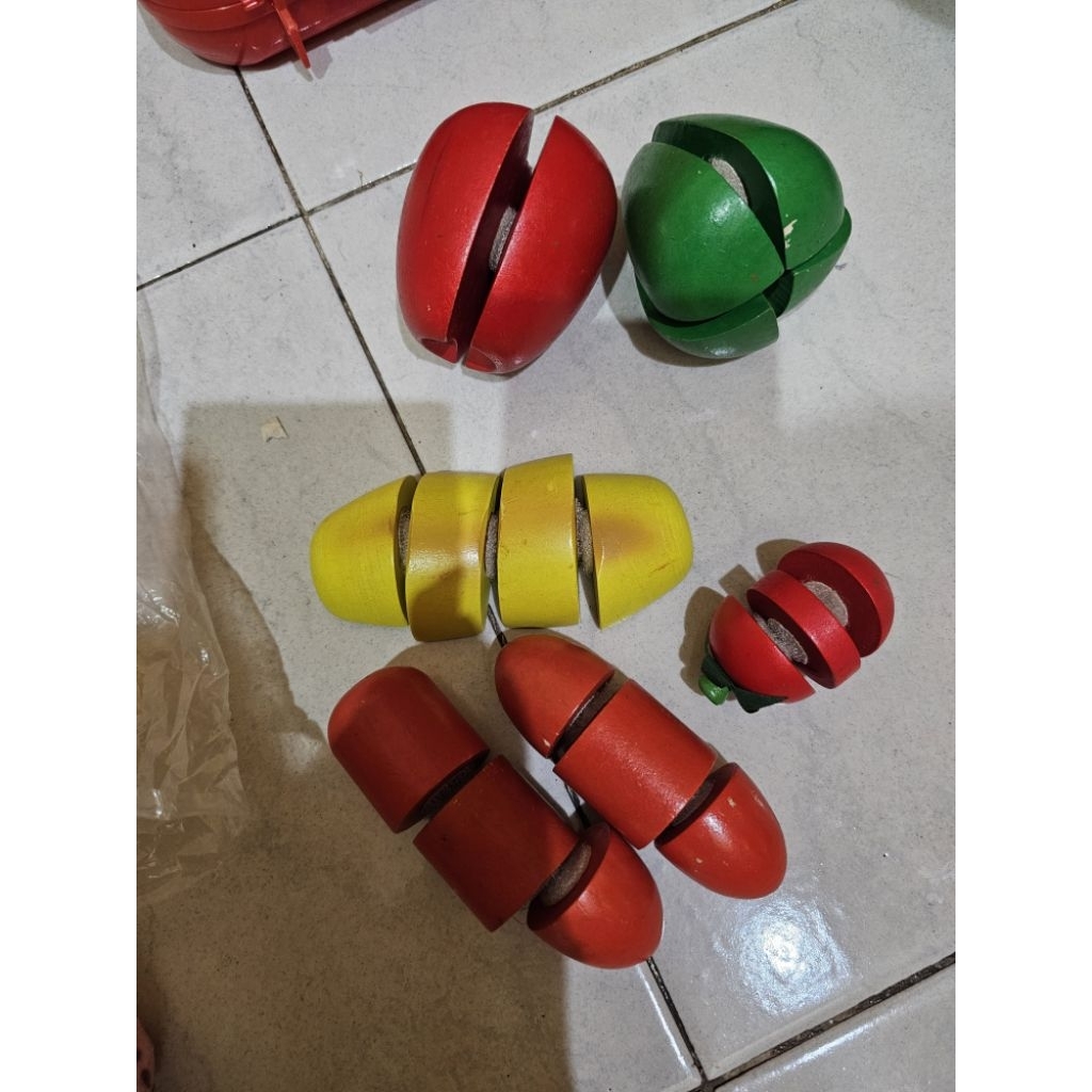 preloved mainan kayu