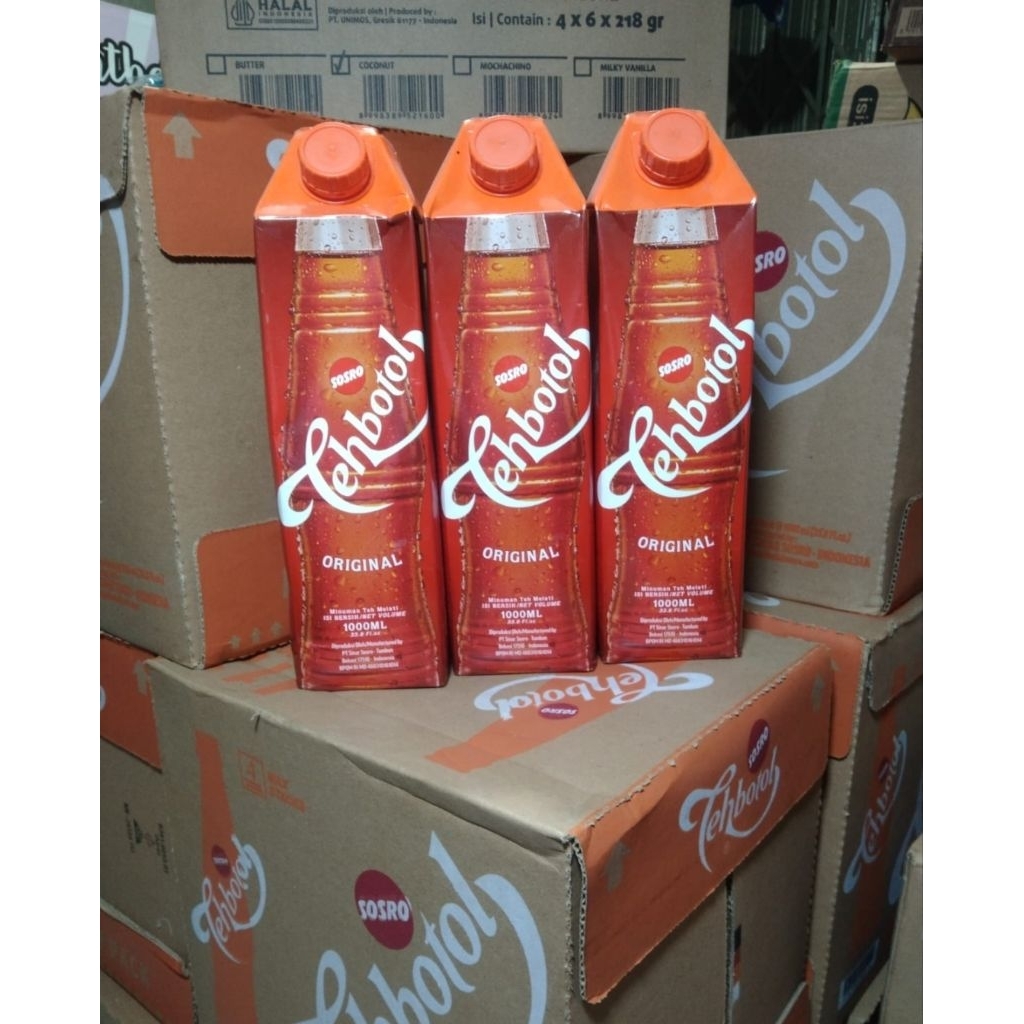 TEH BOTOL SOSRO 1 LITER