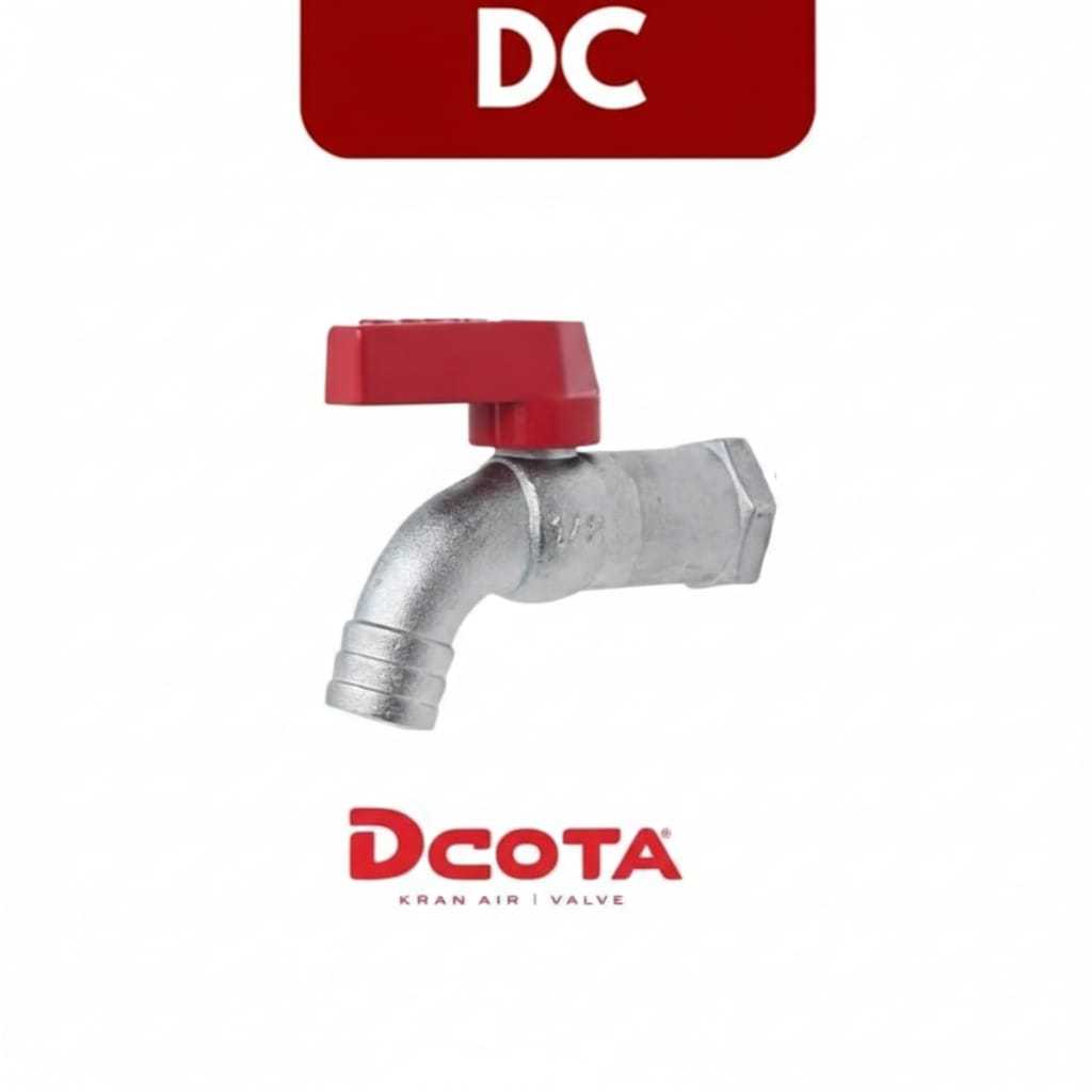 Kran Air 1/2'' & 3/4''  Kran Besi Kuningan Dcota DC