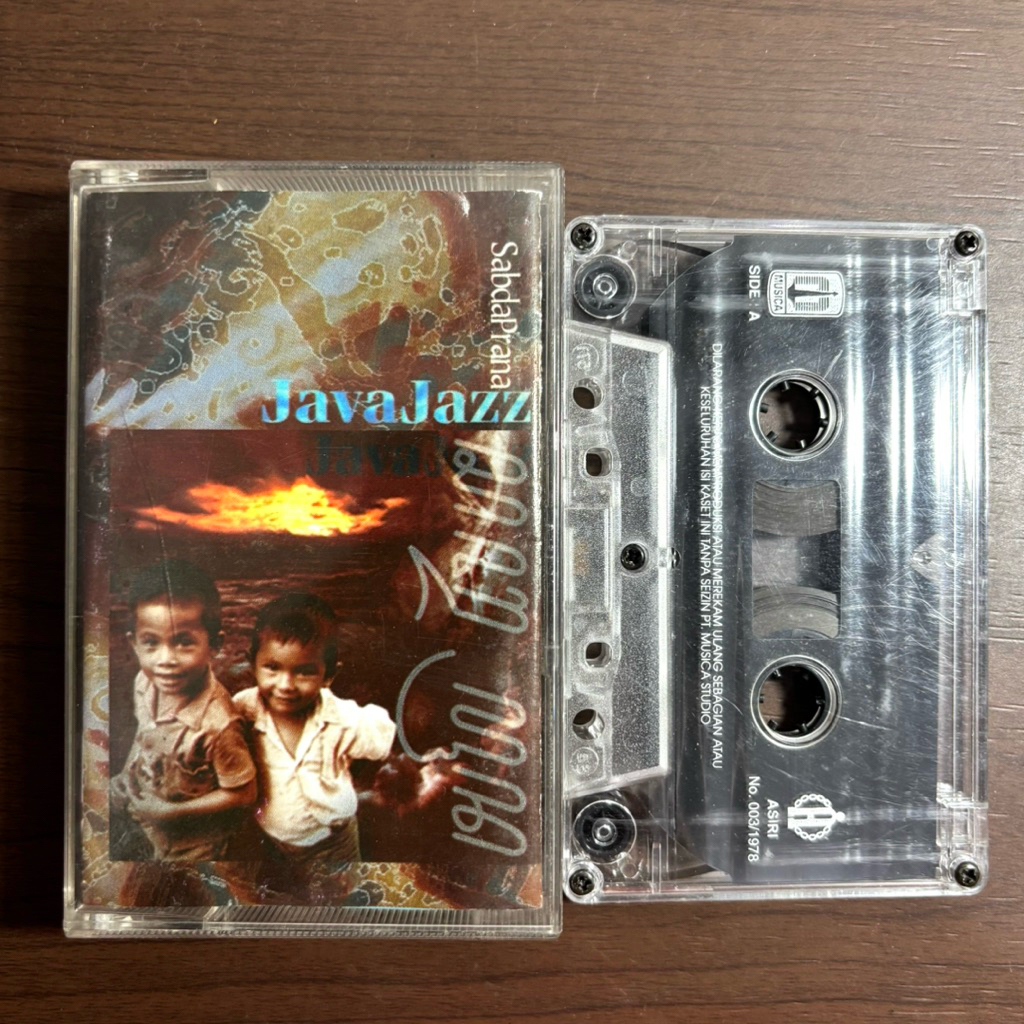 Kaset Pita Java Jazz Sabda Prana Indra Lesmana Dll / Jazz Indonesia