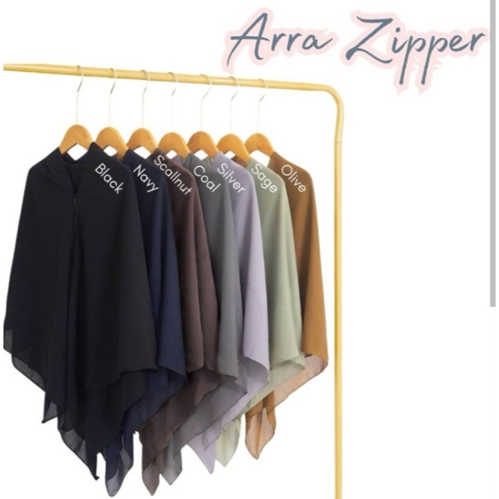 Hijab Arra Zipper Resleting