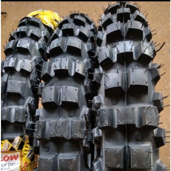 BAN MOTOR TRAIL SWALLOW SB-111 X CROSS TRAIL UKURAN 250 275 300 RING 14 TUBETYPE NON TUBELESS BAN TR