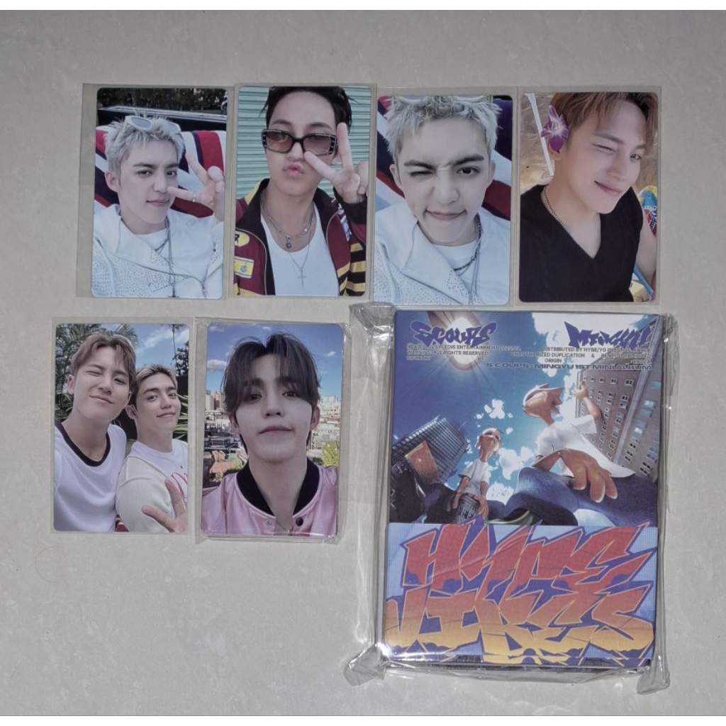 SEVENTEEN CXM HYPE VIBES MEMBERKIT PHOTOCARD CARAT SVT