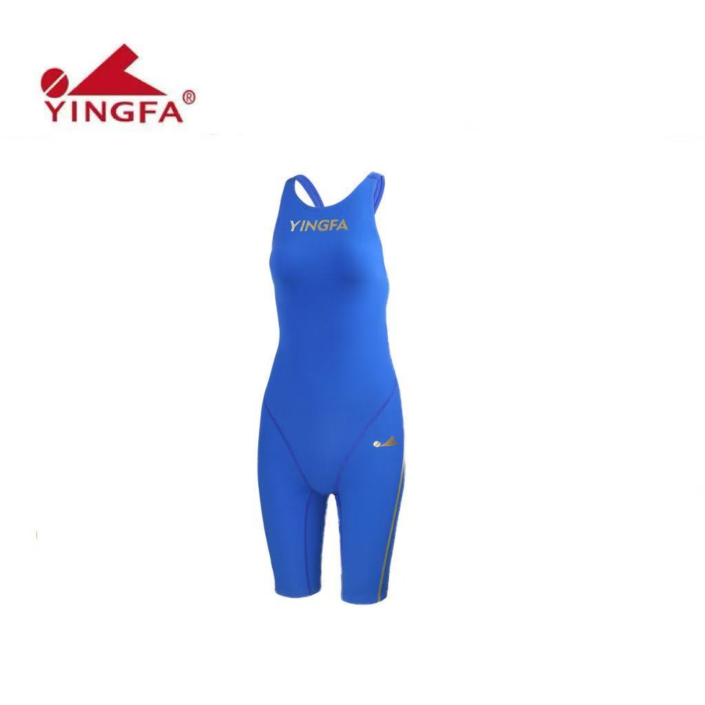 Yingfa Swimwear Women's Professional Racing Training Quick drying one-piece five point competitive s