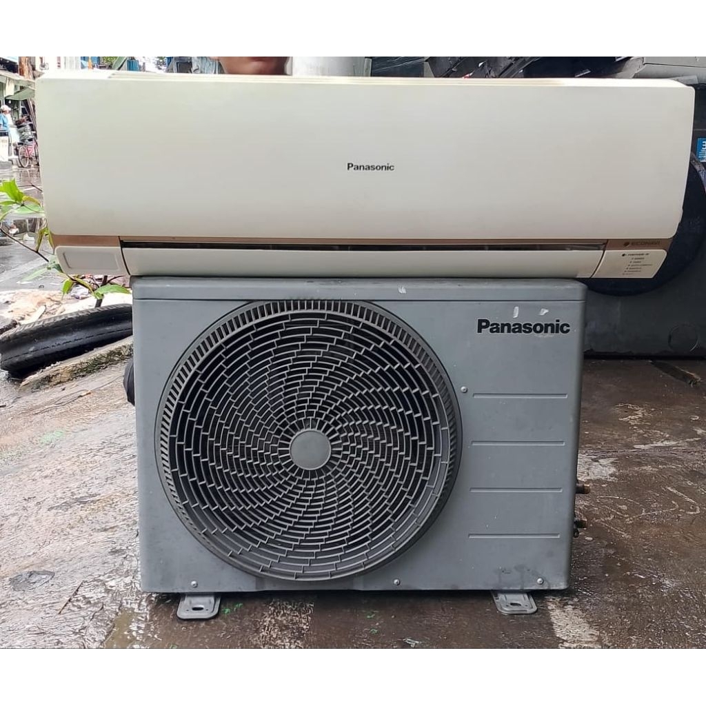 AC Panasonic 1 PK R32 SECOND + pasang (free ongkir Sejabotabek)