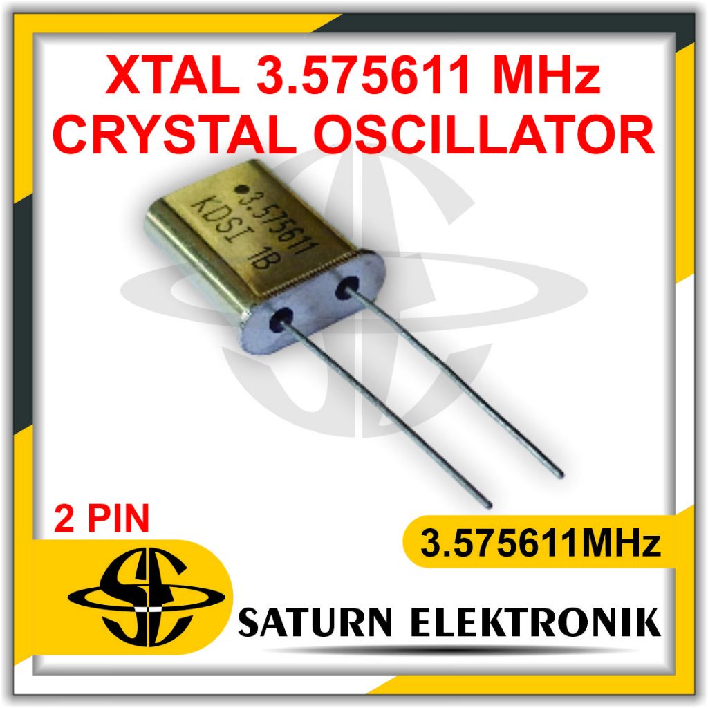XTAL 3.575611 MHz CRYSTAL OSCILLATOR 2 PIN