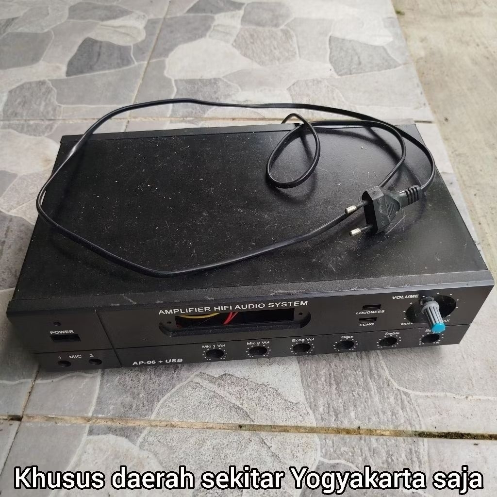 Power Ampli Mono Rakitan 300 Watt + Box Ampli