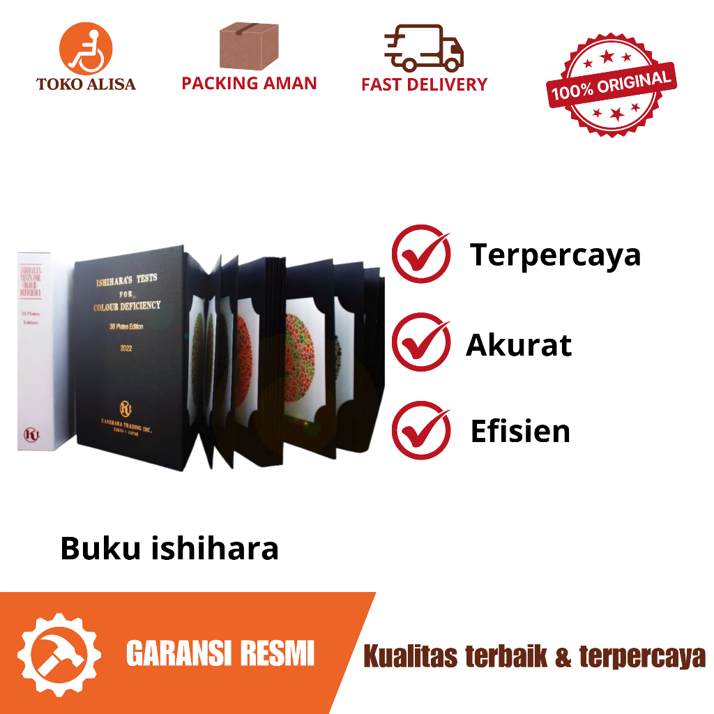 Buku Ishihara (Tes Buta Warna)