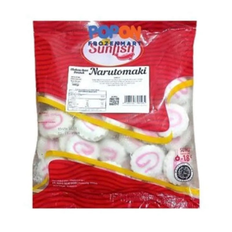 SUNFISH NARUTOMAKI 500GR(FROZEN FOOD)