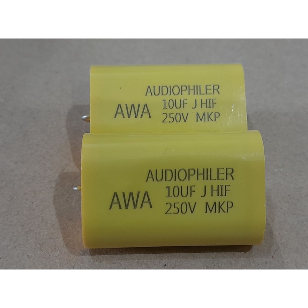Kapasitor Kuning Audhiophiller  MKP 10uf 250Volt Mkp