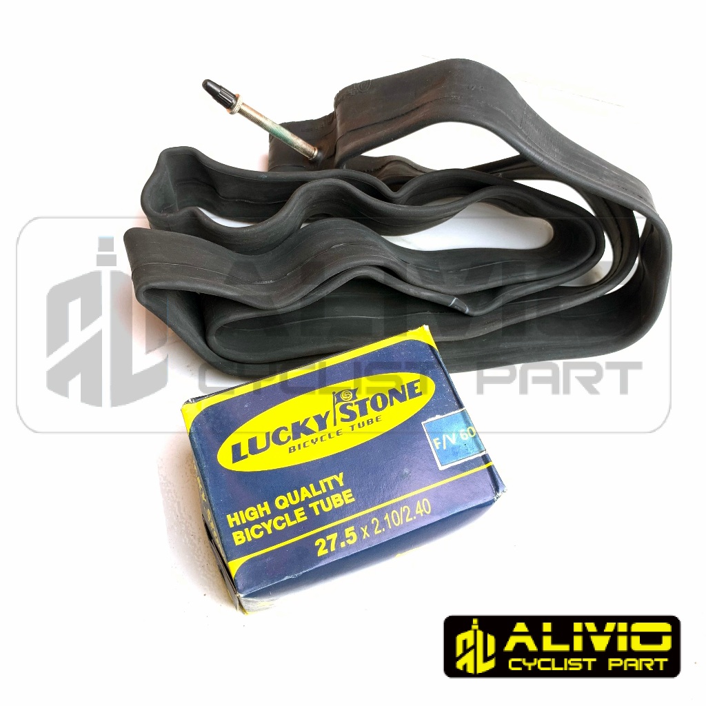 Ban Dalam Sepeda MTB Lucky Stone 27,5 X  2,10 2,125 2,20 2,25 2,35 2,40 Fv60 Presta French Valve