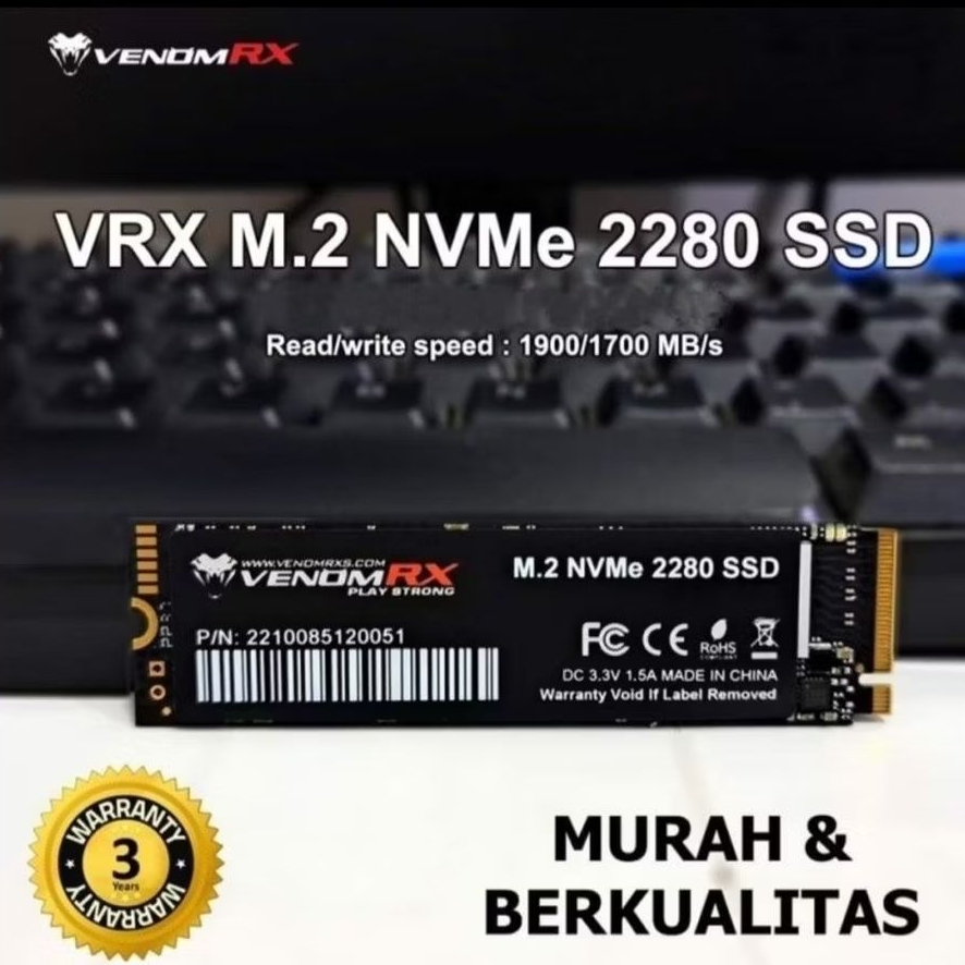 venom rx nvme 256gb M2 nvme 2280 ssd