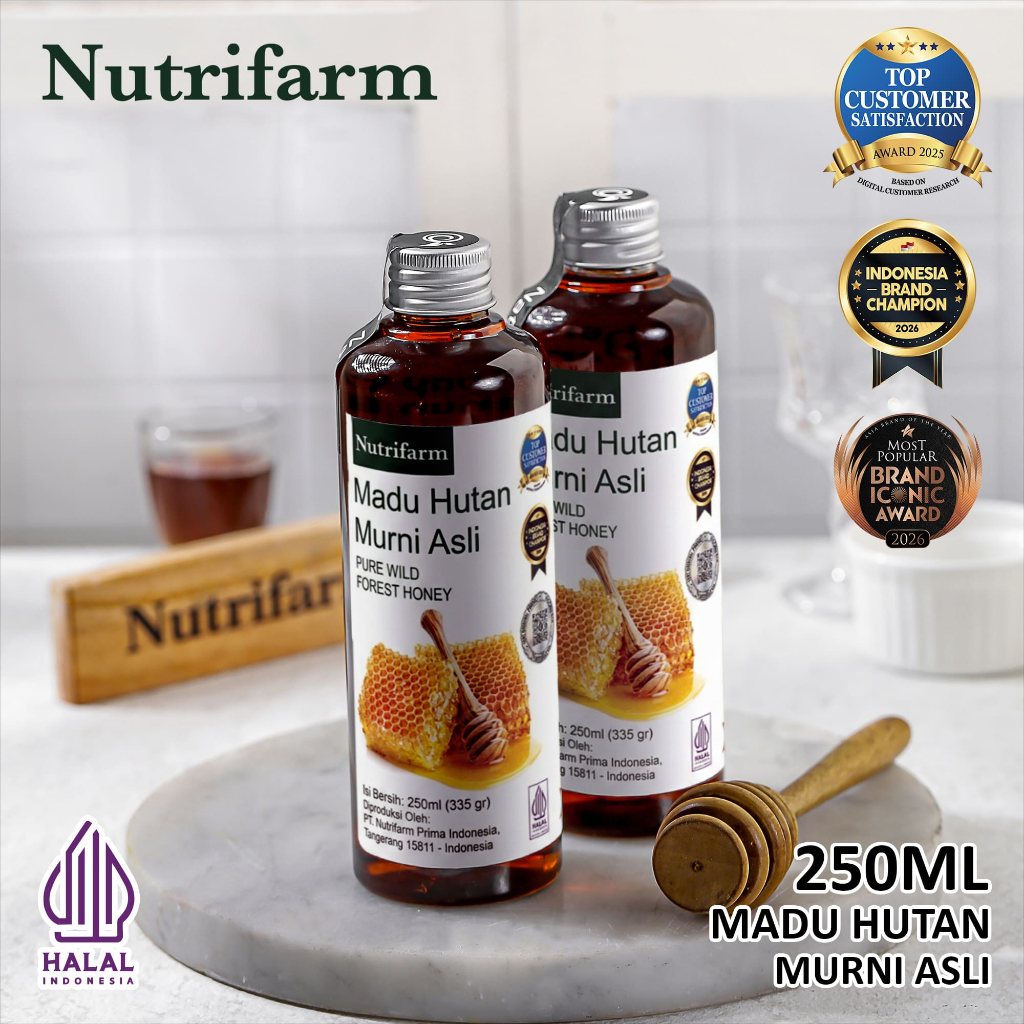 Nutrifarm Madu Hutan 250 ml / 376 gr