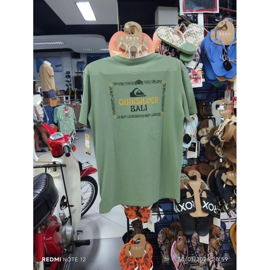 kaos quiksilver dream vouch Bali tee original