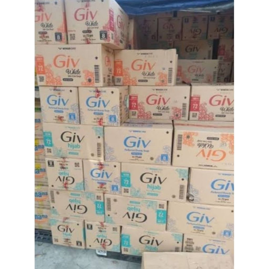 Sabun giv 1karton wangi