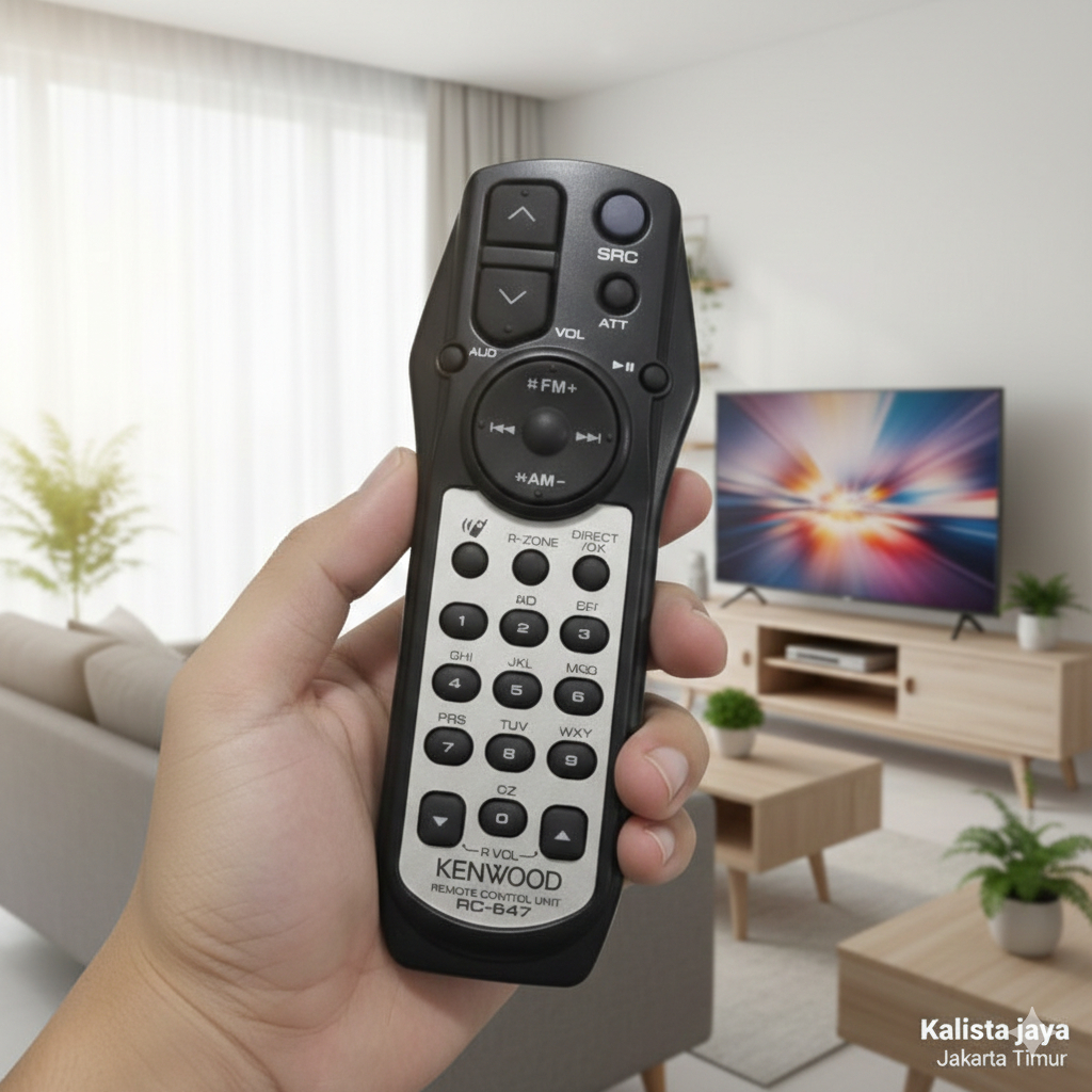 REMOTE REMOT DVD TAPE MOBIL KENWOOD RC-547 ORIGINAL ASLI