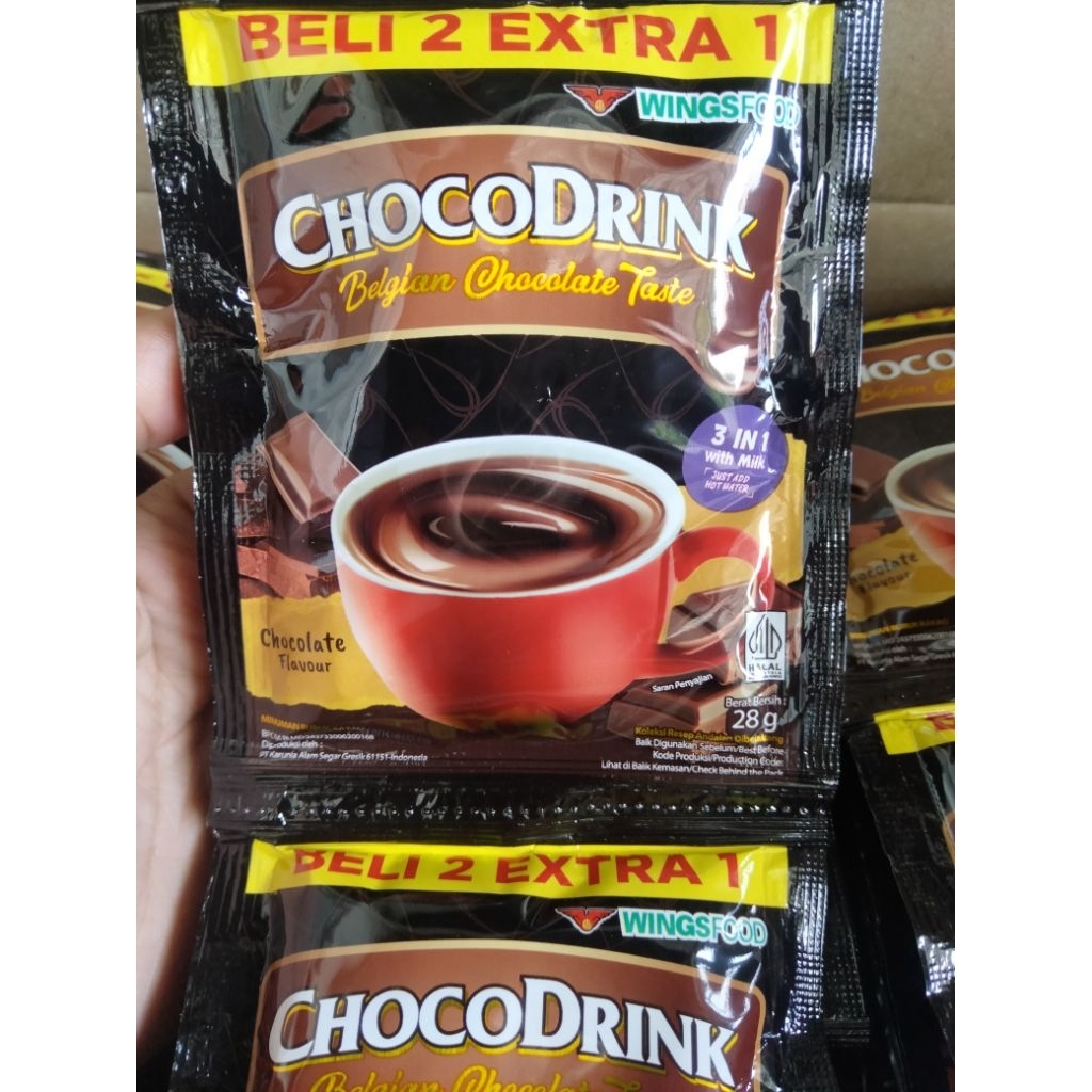 Choco drink renceng isi 15 sachet