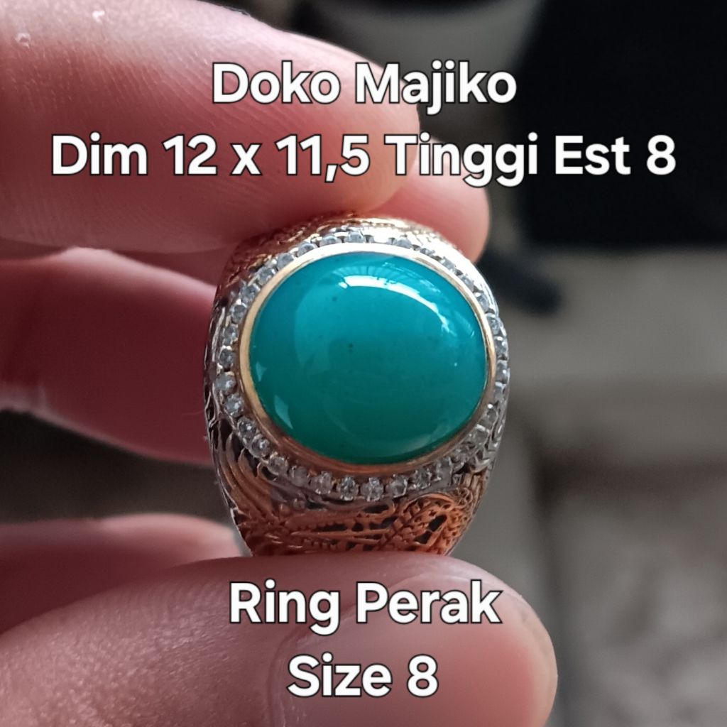 Bacan Doko Majiko Ring Perak