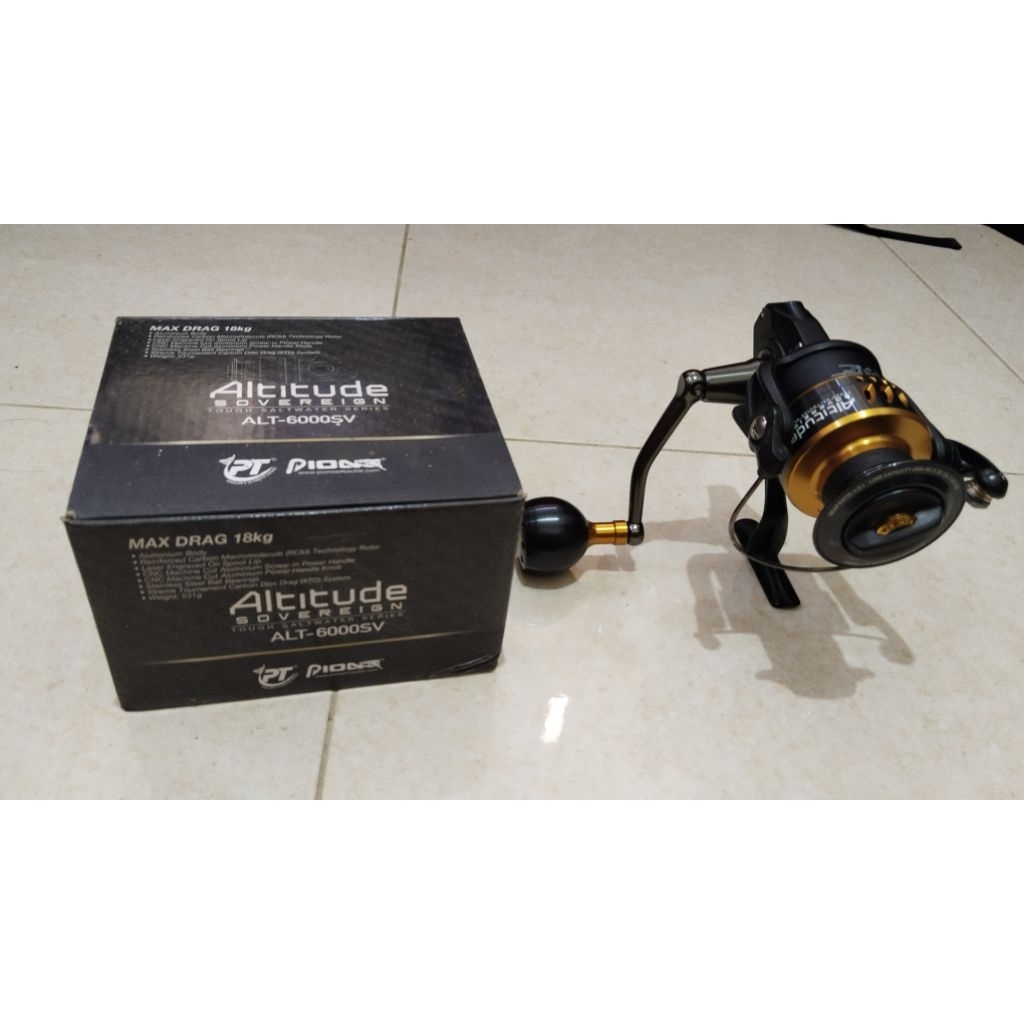 Reel Pioneer Altitude Sovereign 6000