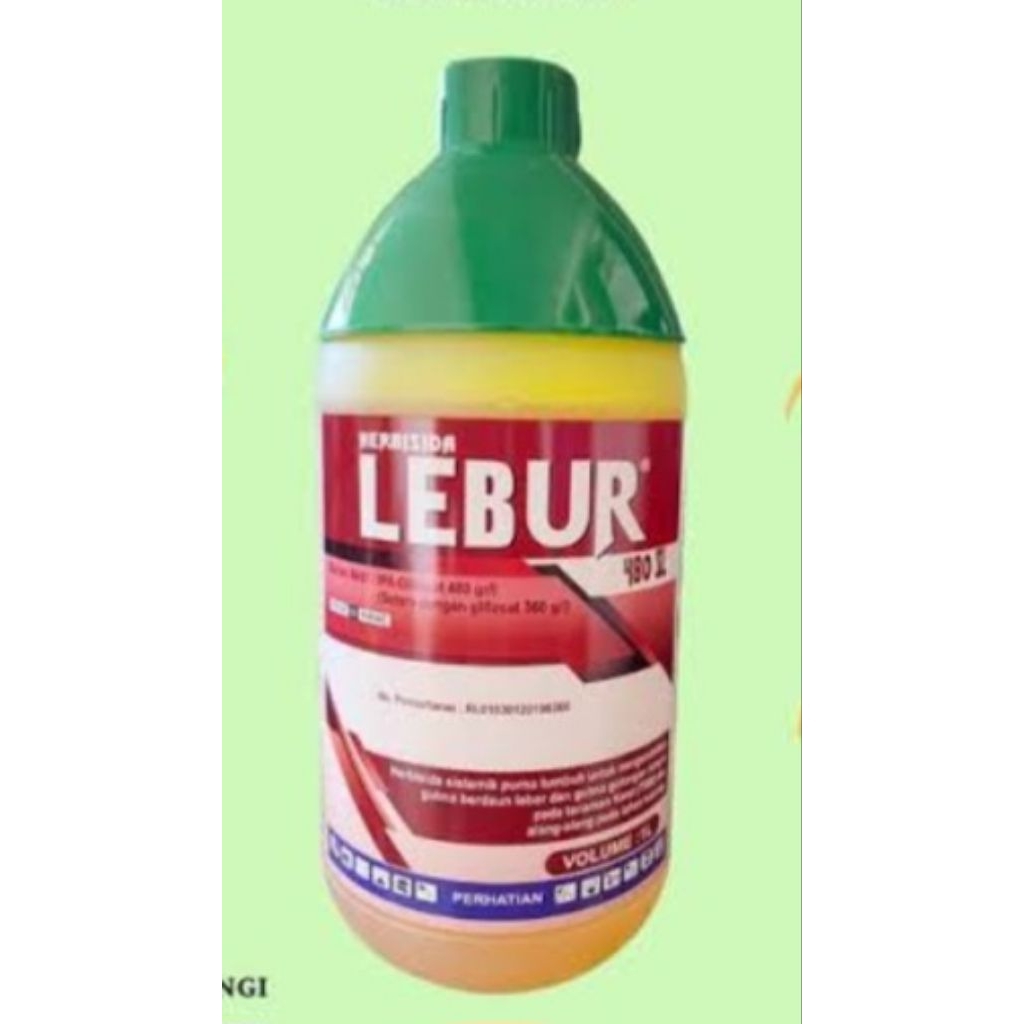 LEBUR 480 SL 1LTR OBAT RUMPUT MATI SAMPAI AKARNYA