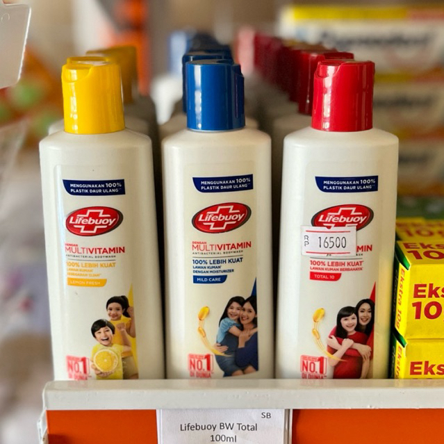 Sabun Lifebuoy botol cair 100ml